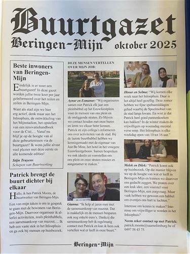 De Buurtgazet Beringen-Mijn is terug - Beringen
