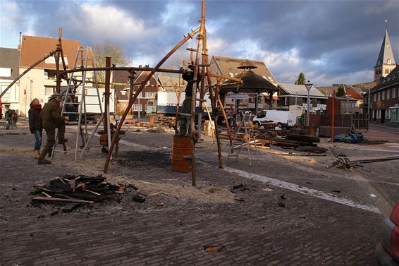 De dag na het vuurspektakel - Overpelt