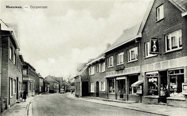 De Dorpsstraat in Meeuwen - Oudsbergen