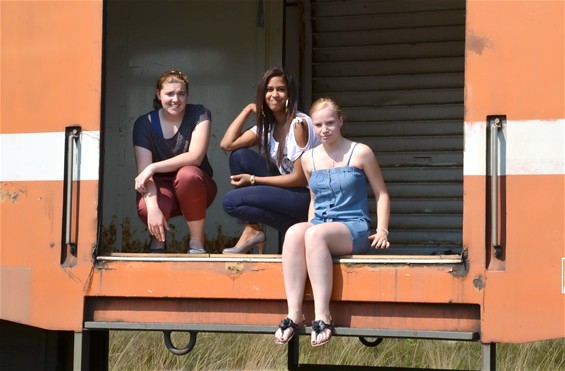 De droom van Jamie en Evi: een trein 'pimpen' - Lommel