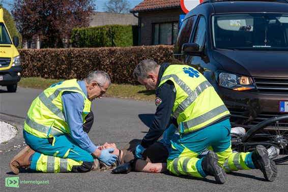 De eerste zorgen door minister Vandenbroucke - Lommel