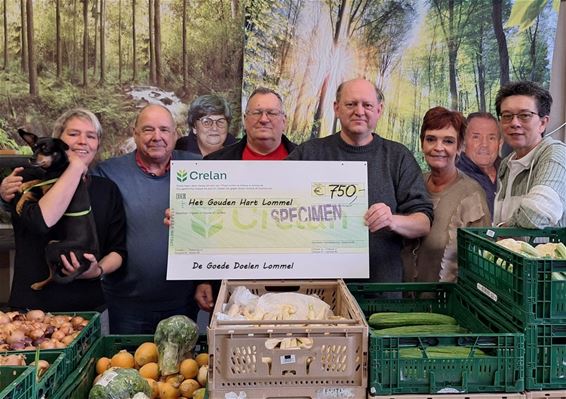 De Goede Doelen Lommel schenkt 750 euro - Lommel