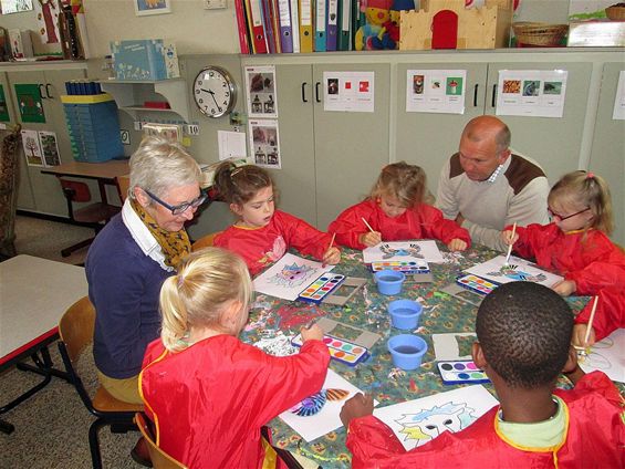 De grootouders in de klas - Overpelt