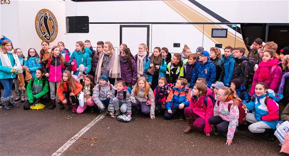 De Hoeksteen Korspel op skiklassen - Beringen