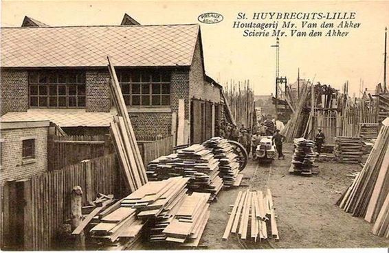 De houtzagerij van Piet Van den Akker - Neerpelt