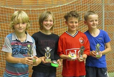 De jonge kampioenen van de judoclub - Neerpelt