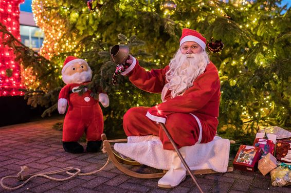 De Kerstman gespot in Beringen - Beringen