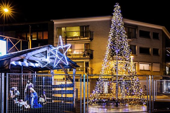 De kerststal in Neerpelt-centrum... - Pelt