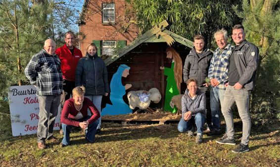 De kerststal van Koleneind staat er weer - Hamont-Achel