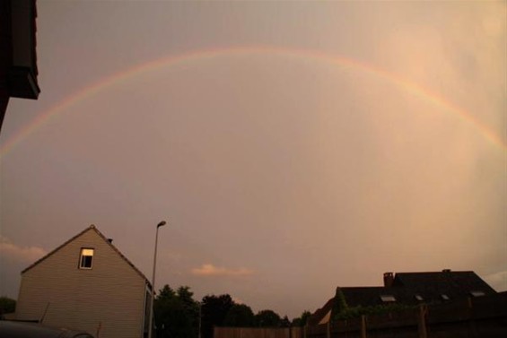 De lente eindigde met een regenboog - Neerpelt