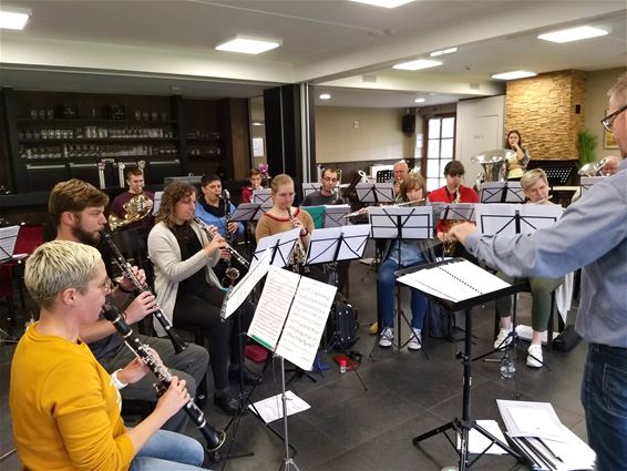 De Nieuwe Harmonie op repetitieweekend - Lommel