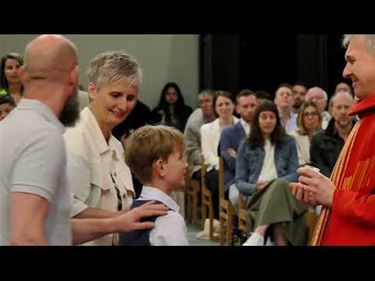 De plechtige communie in Overpelt - Pelt