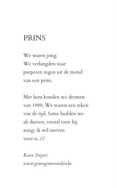 De Prins van Koen Snyers - Beringen