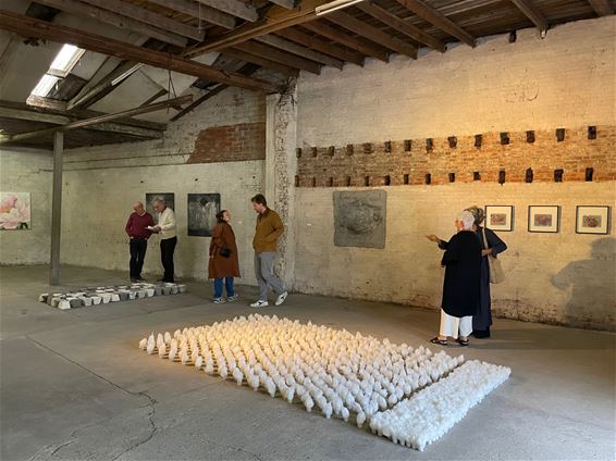 De schoonheid van kunst in een oud gebouw - Beringen