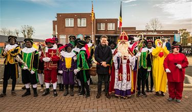 De Sint was in Holheide - Pelt