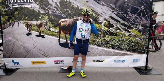 De Stelvio op als steun voor strijd tegen diabetes - Hamont-Achel