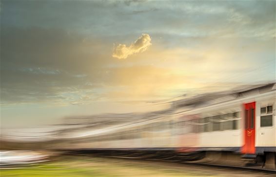 De trein is altijd een beetje reizen... - Pelt