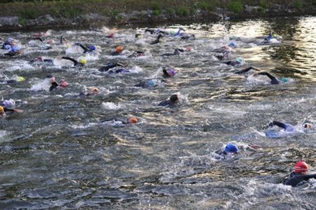 De triatlon is begonnen - Hamont-Achel & Pelt