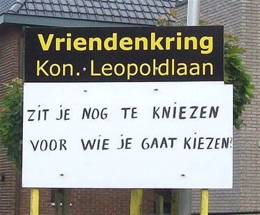 De verkiezingen komen er aan - Lommel