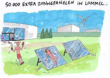 De visie van Fobie en 50.000 zonnepanelen - Lommel