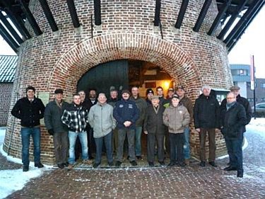 De 'vrijwillige molenaars' bijeen