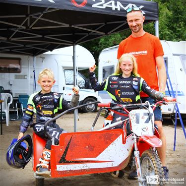 Demo Sidecar Kids tijdens GP van België - Lommel