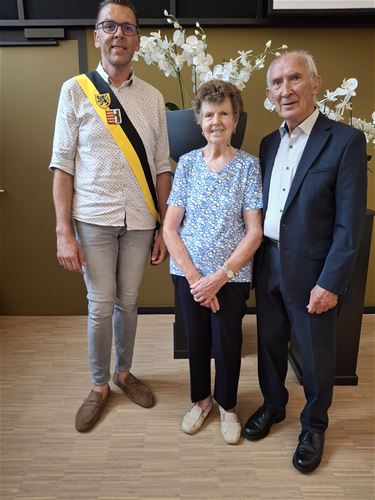 Diamant voor Marcel en Rozet - Beringen