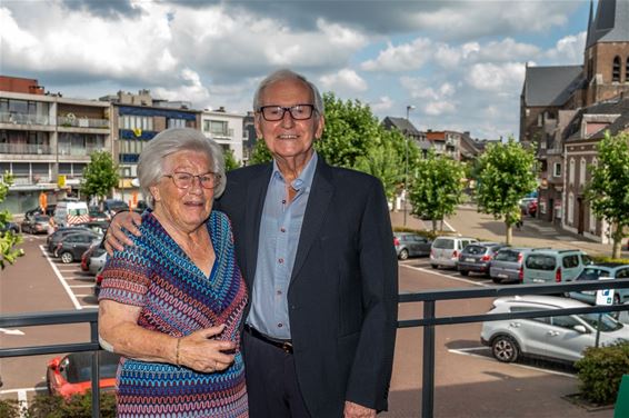 Diamanten bruiloft aan het Marktplein - Pelt