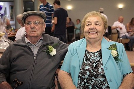 Diamanten bruiloft in het rusthuis - Overpelt