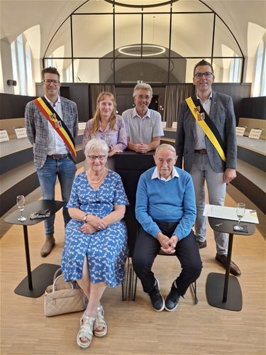 Diamanten bruiloft Marcel en Emilienne - Beringen