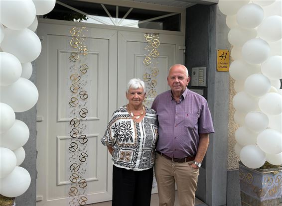 Diamanten bruiloft voor Louis en Christiane - Pelt