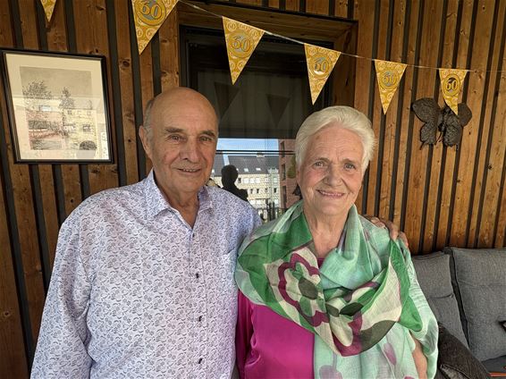 Diamanten geluk voor Willy en Lisette - Pelt