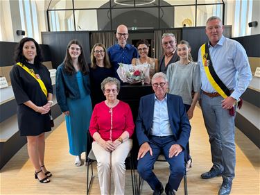 Diamanten bruiloft Georges en Madeleine - Beringen