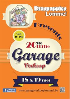 Dit weekend 20ste editie Garageverkoop - Lommel