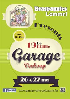 Dit weekend 19de editie Garageverkoop - Lommel