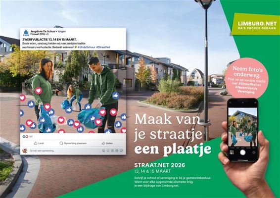 Bree - Doe mee met “Ruim op met straat.net!'