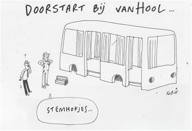 Doorstart bij Van Hool