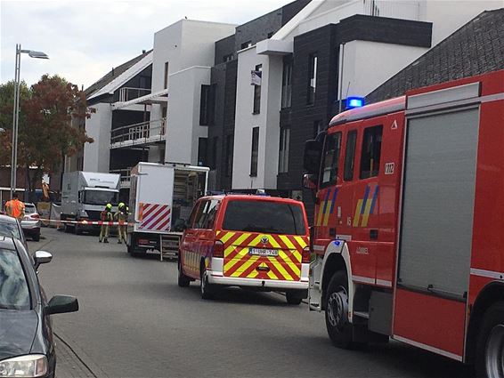 Dorpsstraat even afgesloten wegens gaslek - Overpelt