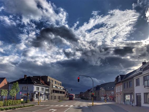 Dreigende wolken - Beringen