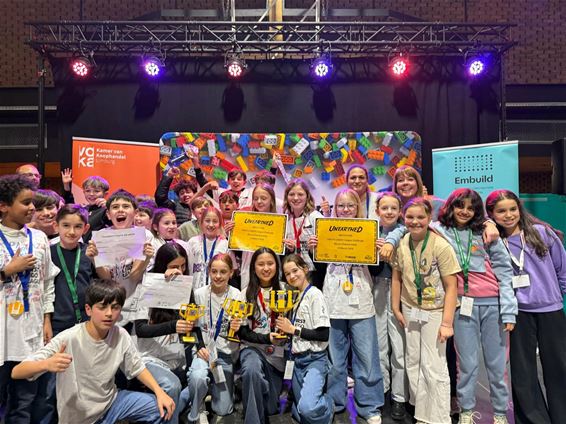 Drie awards voor De Step bij FIRST LEGO League - Beringen