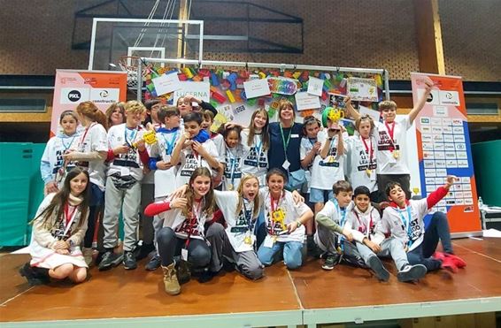 Drie keer prijs voor De Step op First Lego League - Beringen