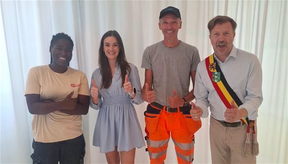 Drie nieuwe medewerkers leggen eed af in Bocholt - Bocholt