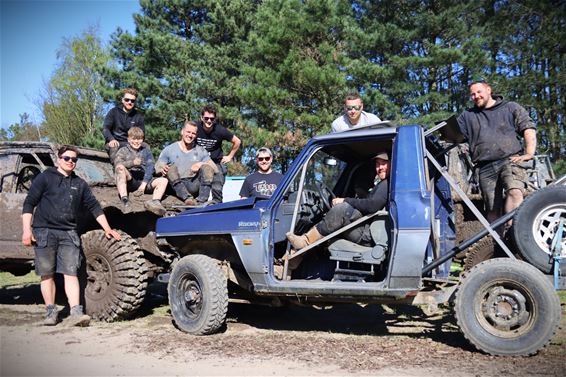 Driek en Willem weer op de offroad afspraak - Lommel
