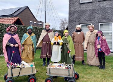 Driekoningen op pad in Gelderhorsten - Lommel