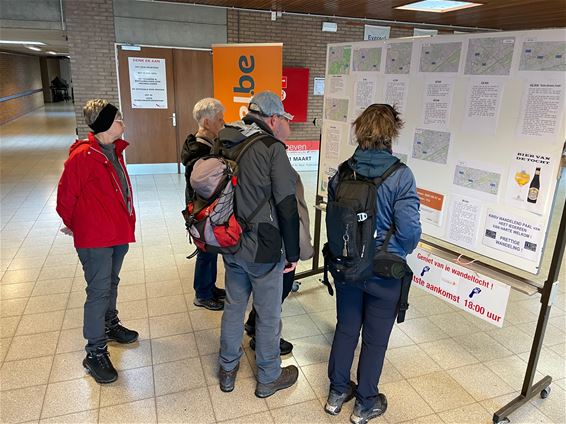 Druk wandelweekend - Beringen