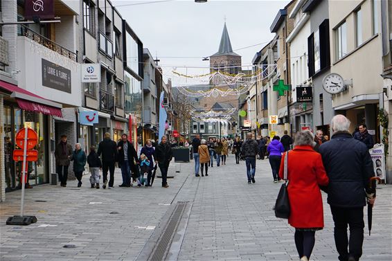 Drukte net voor kerstmis - Lommel