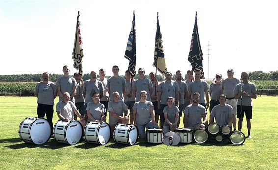 Drumband van schutterij wereldkampioen! - Pelt