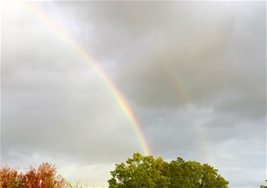 Dubbele regenboog - Beringen