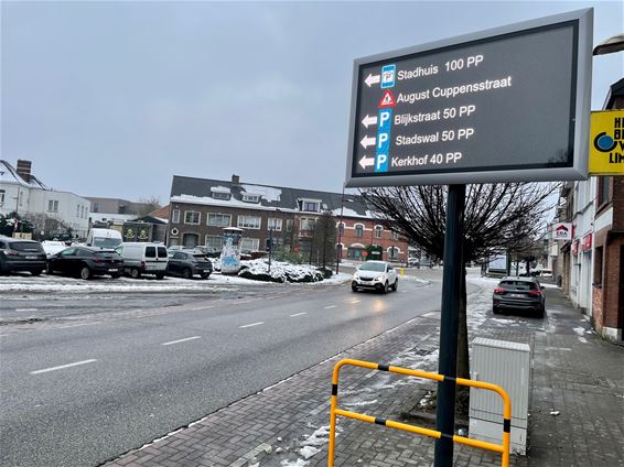 Dynamische parkeerborden - Beringen