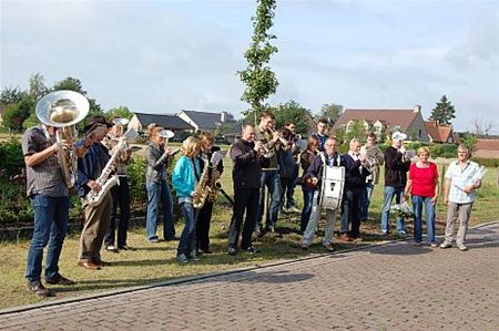 Een aubade van de fanfare - Hamont-Achel